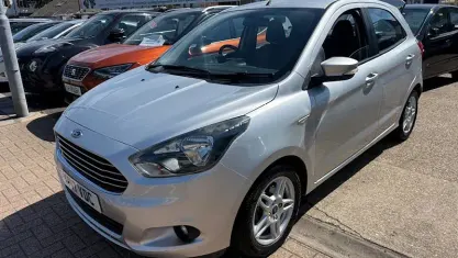 Used Ford Ka Plus Zetec 86 HP (63 kW) 2017 Silver Hatchback