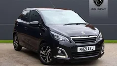 Black Used 2021 Peugeot 108 Allure Hatchback | £8,690 (Fair price)