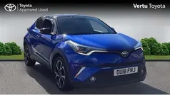 Blue Used 2018 Toyota C-HR SUV | £13,707 (Fair price)