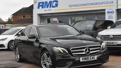 Black Used 2018 Mercedes E350 AMG line Sedan | £14,990 (Good price)