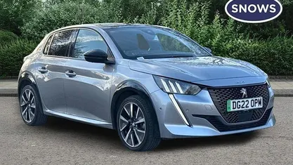 Used Peugeot e-208 Premium 100 kW (136 HP) 2022 Grey Hatchback