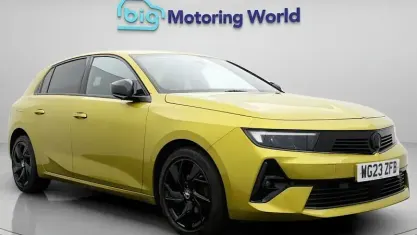 Used Vauxhall Astra 131 HP (96 kW) 2023 Black Hatchback