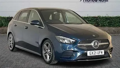 Used Mercedes B200 Executive 163 HP (119 kW) 2021 Blue Hatchback