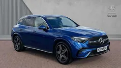 Spectral blue metallic Used 2024 Mercedes GLC300 AMG Line Premium SUV | £47,195 (Fair price)