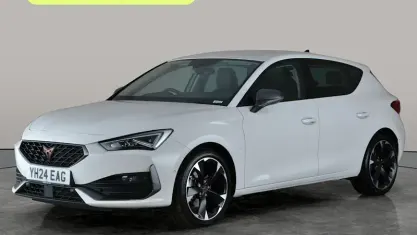 Used Cupra Leon 150 HP (110 kW) 2023 White Hatchback