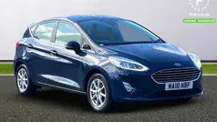 Blue Used 2018 Ford Fiesta Zetec Hatchback | £7,799 (Fair price)