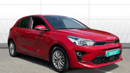 Used Kia Rio 84 HP (61 kW) 2022 Red Hatchback
