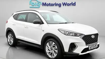 Used Hyundai Tucson N Line 136 HP (100 kW) 2020 White SUV