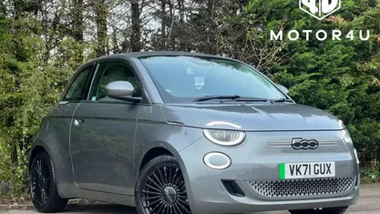Used Fiat 500e La Prima 86 kW (118 HP) 2021 Grey Cabriolet