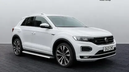 Used VW T-Roc R-line 150 HP (110 kW) 2021 Silver SUV
