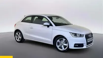 Used Audi A1 Sportback Sport 125 HP (91 kW) 2018 White Hatchback