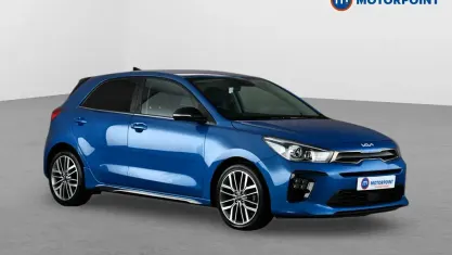 Used Kia Rio GT-Line S 120 HP (88 kW) 2022 Blue Hatchback
