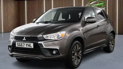 Used Mitsubishi ASX 117 HP (86 kW) 2017 Brown SUV