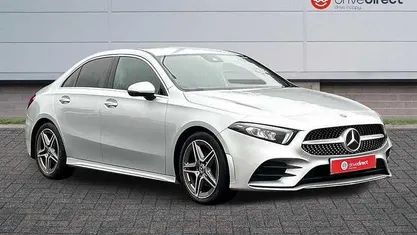 Used Mercedes A200 AMG line 163 HP (119 kW) 2020 Silver Sedan