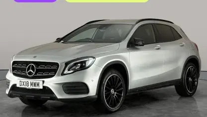 Used Mercedes GLA250 AMG Line Premium 211 HP (155 kW) 2018 Silver SUV