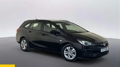 Used Vauxhall Astra Business Edition 122 HP (89 kW) 2021 Black Estate