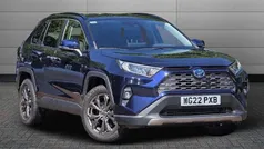 Blue Used 2022 Toyota RAV4 Hybrid Design SUV | £30,299 (Fair price)