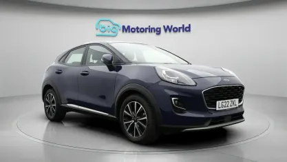 Used Ford Puma Titanium 125 HP (91 kW) 2022 Blue SUV