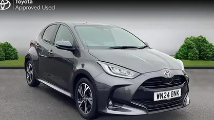 Grey Used 2024 Toyota Yaris Hybrid Design Hatchback | £19,449 (Fair price)