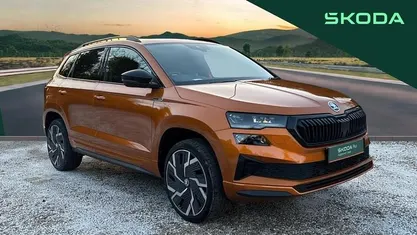 Orange Used 2023 Skoda Karoq SportLine SUV | £23,022 (Fair price)