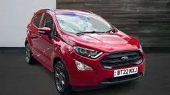 Red Used 2022 Ford Ecosport ST-Line SUV | £13,695 (Fair price)
