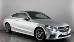 Silver Used 2020 Mercedes C300 AMG Line Premium Plus Coupe | £21,400 (Fair price)