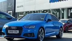 Blue Used 2019 Audi A4 Black Edition Sedan | £20,995 (A bit pricey)