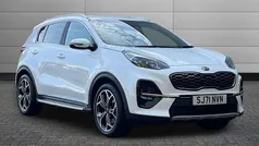 White Used 2021 Kia Sportage GT-Line SUV | £18,495 (Fair price)