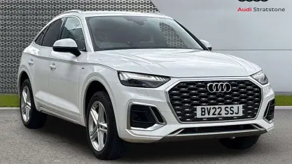 Used Audi Q5 Sportback S-Line 265 HP (194 kW) 2022 White SUV