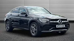 Black Used 2023 Mercedes GLC300e AMG line Coupe | £35,990 (Super price)