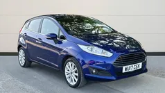 Blue Used 2017 Ford Fiesta Titanium Hatchback | £5,034 (Good price)