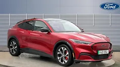 Red Used 2021 Ford Mustang Mach-E Extended Range SUV | £23,776 (Fair price)