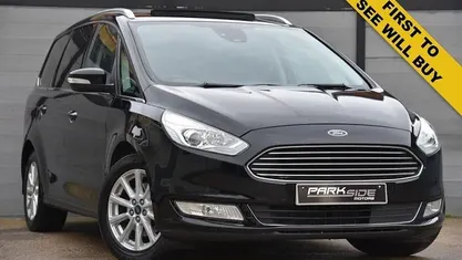 Black Used 2019 Ford Galaxy Titanium X MPV | £12,195 (Fair price)