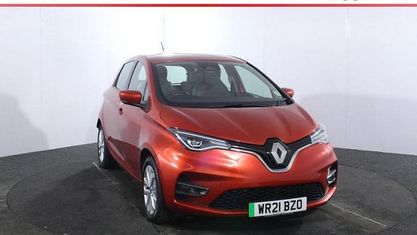 Usado Renault Zoe Iconic 80 kW (109 HP) 2021 Vermelho Citadino