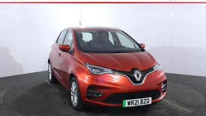 Used Renault Zoe Iconic 80 kW (109 HP) 2021 Red Hatchback
