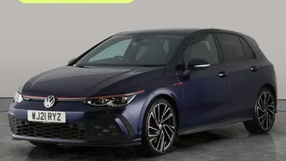 Used VW Golf VIII GTI 245 HP (180 kW) 2021 Blue Hatchback
