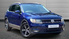 Blue Used 2018 VW Tiguan SE SUV | £15,095 (Fair price)