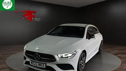 White Used 2022 Mercedes CLA200 Shooting Brake AMG Line Premium Estate | £21,500 (Fair price)