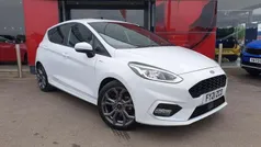 White Used 2021 Ford Fiesta ST-Line Hatchback | £12,995 (Fair price)