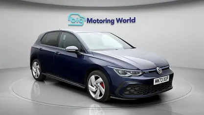 Used VW Golf VIII GTE 245 HP (180 kW) 2023 Blue Hatchback