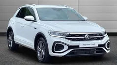 White New 2025 VW T-Roc R-line SUV | £29,650 (Fair price)