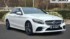 White Used 2020 Mercedes C300 AMG Line Premium Sedan | £18,800 (Fair price)
