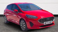 Red Used 2022 Ford Fiesta Titanium Hatchback | £13,990 (Fair price)
