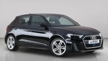 Used Audi A1 Sportback S-Line 150 HP (110 kW) 2019 Black Hatchback