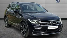 Black Used 2021 VW Tiguan R-line SUV | £25,950 (Fair price)