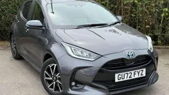 Grey Used 2022 Toyota Yaris Hybrid Design Hatchback | £18,299 (Fair price)