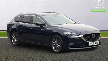Used Mazda 6 145 HP (106 kW) 2019 Blue Estate