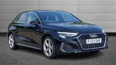 Mythos black Used 2023 Audi A3 S-Line Hatchback | £19,995 (Fair price)