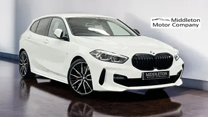 Used BMW 120 M Sport 190 HP (139 kW) 2021 White Hatchback