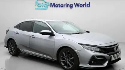 Used Honda Civic Sport 182 HP (133 kW) 2021 Silver Hatchback
